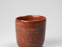 Ame Ker 17  Ame Ker 17, Mexiko, Bundesstaat Jalisco, Guadalajara/Tonalá, Kolonialzeit, 17./18. Jahrhundert, Becher, búcaro, Ton, H 6,6 cm, Dm 7 cm : Museumsfoto: Claus Cordes, Bestandskatalog Ethnologie